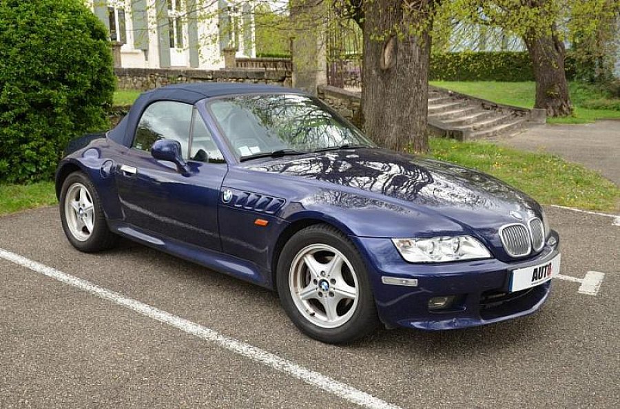 BMW Z3 E36 2.8i Roadster 193ch toutes options cabriolet Bleu foncé ...