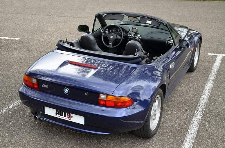 BMW Z3 E36 2.8i Roadster 193ch toutes options cabriolet Bleu foncé ...