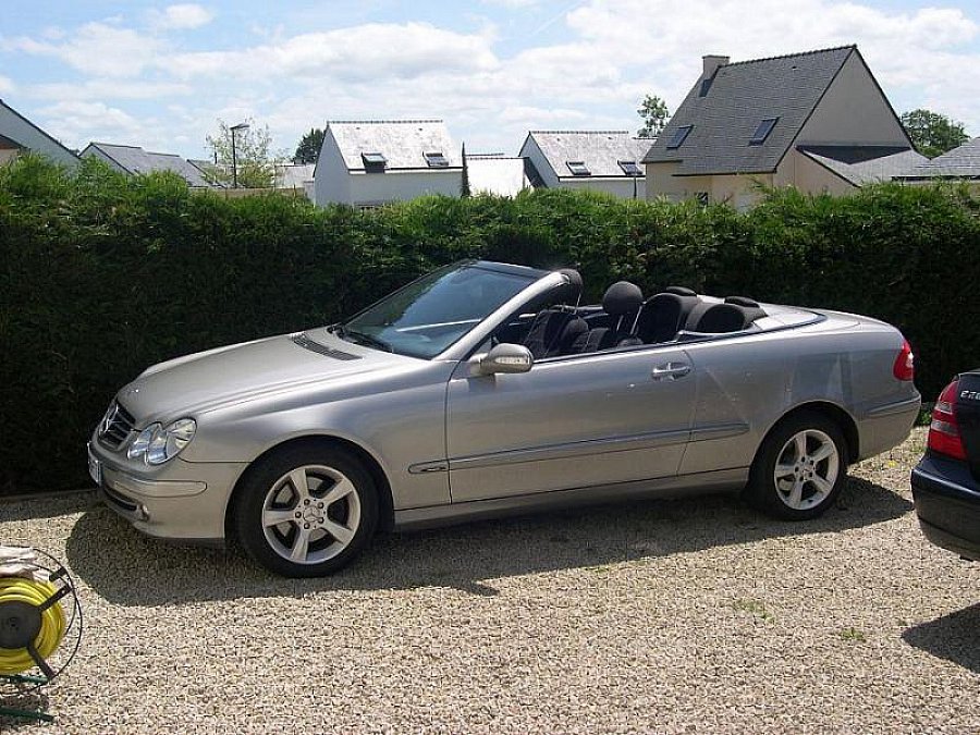 mercedes classe clk cabriolet a209 200 kompressor 163ch mercedes classe clk cabriolet a209 200 kompressor 163ch