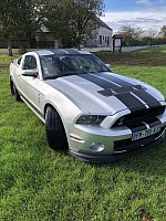 FORD MUSTANG V (2005 - 2014) Serie 2 Shelby GT500 coupé Gris clair occasion - 85 000 €, 42 800 km