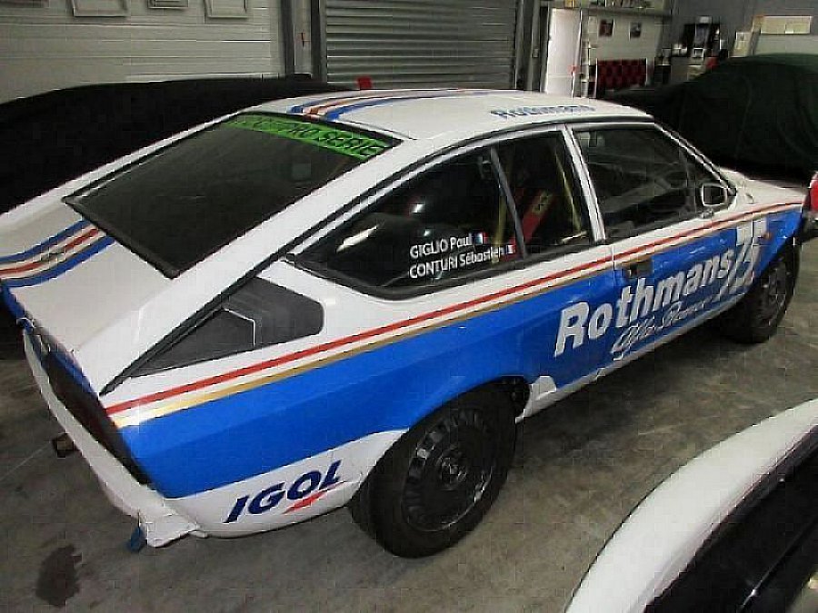Alfa Romeo Alfetta Gtv 2 5 V6 Ex Production Comp 233 Tition