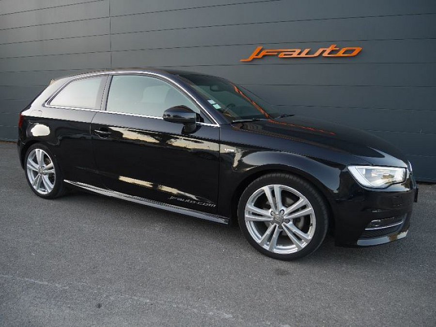 AUDI A3 8V 2.0 TDI 150 ch SLINE berline Noir occasion 14 990 € 105 952 km vente de