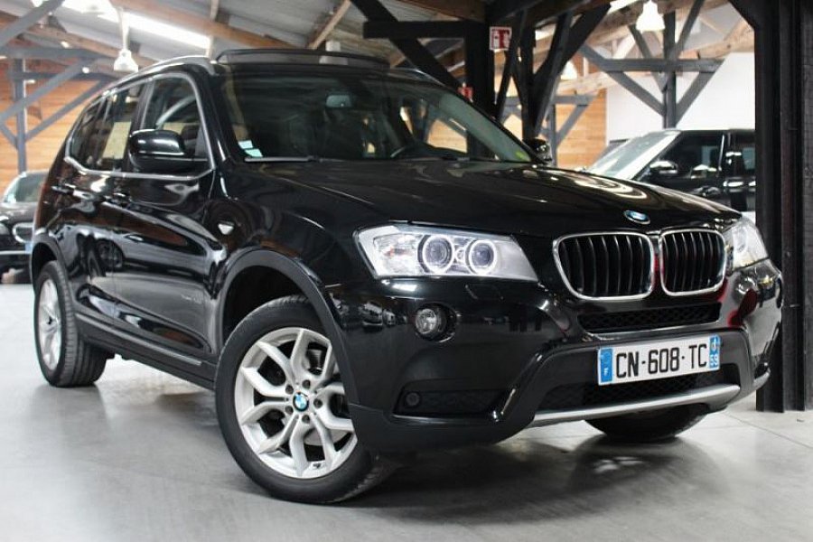 BMW X3 F25 xDrive20d 184ch EXCLUSIVE SUV Noir occasion - 21 990 € - 148 ...