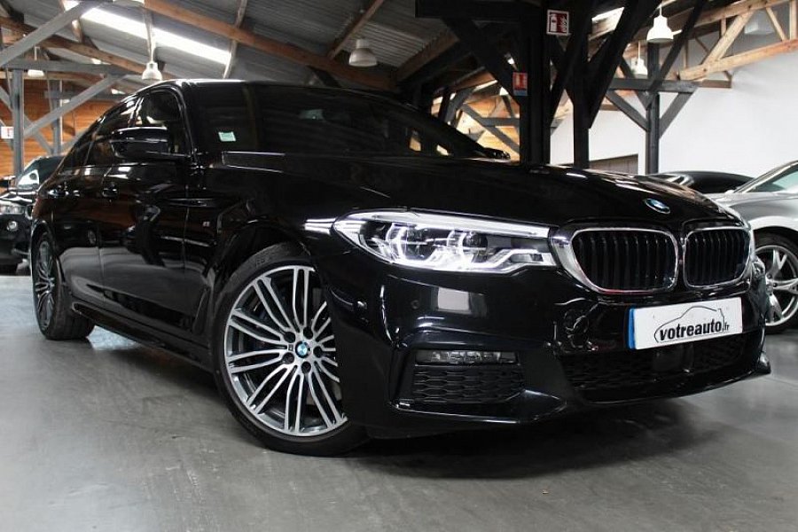 BMW SERIE 5 G30 Berline 540i xDrive 340 ch M SPORT berline Noir occasion 56 900 € 29 700 km