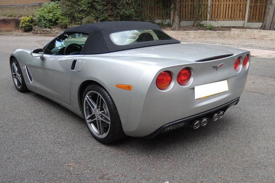 CHEVROLET CORVETTE C6 6.0 404ch cabriolet Gris clair occasion 32 000