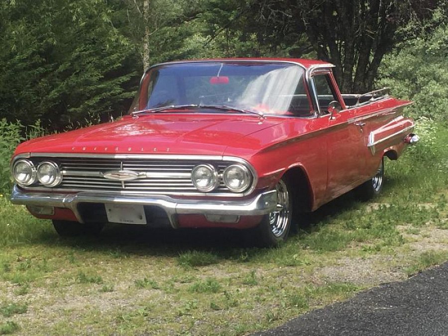 CHEVROLET EL CAMINO I pick-up Rouge occasion - 32 000 € - 65 000 km ...