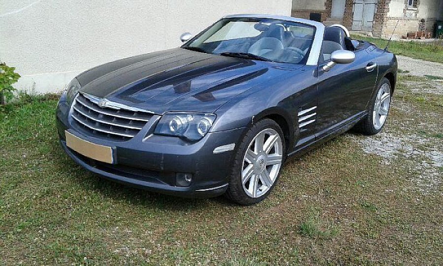Chrysler crossfire 3 2 v6 cabriolet gris fonc occasion 12 500