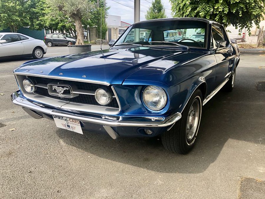 FORD MUSTANG I (196473) V8 GTA coupé Bleu occasion 29 900 € 33 000 km vente de voiture d