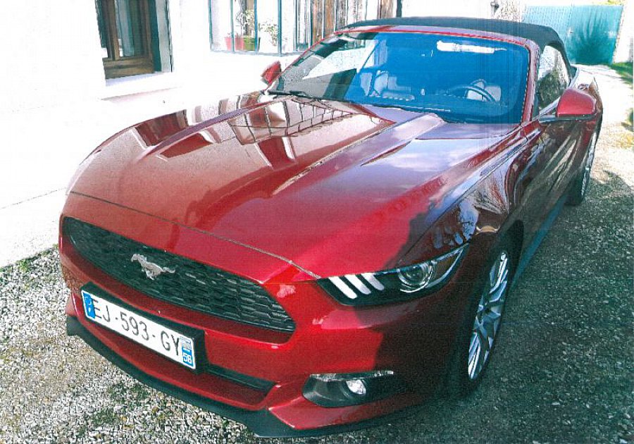 FORD MUSTANG VI (2015) EcoBoost 2.3 317 ch cabriolet