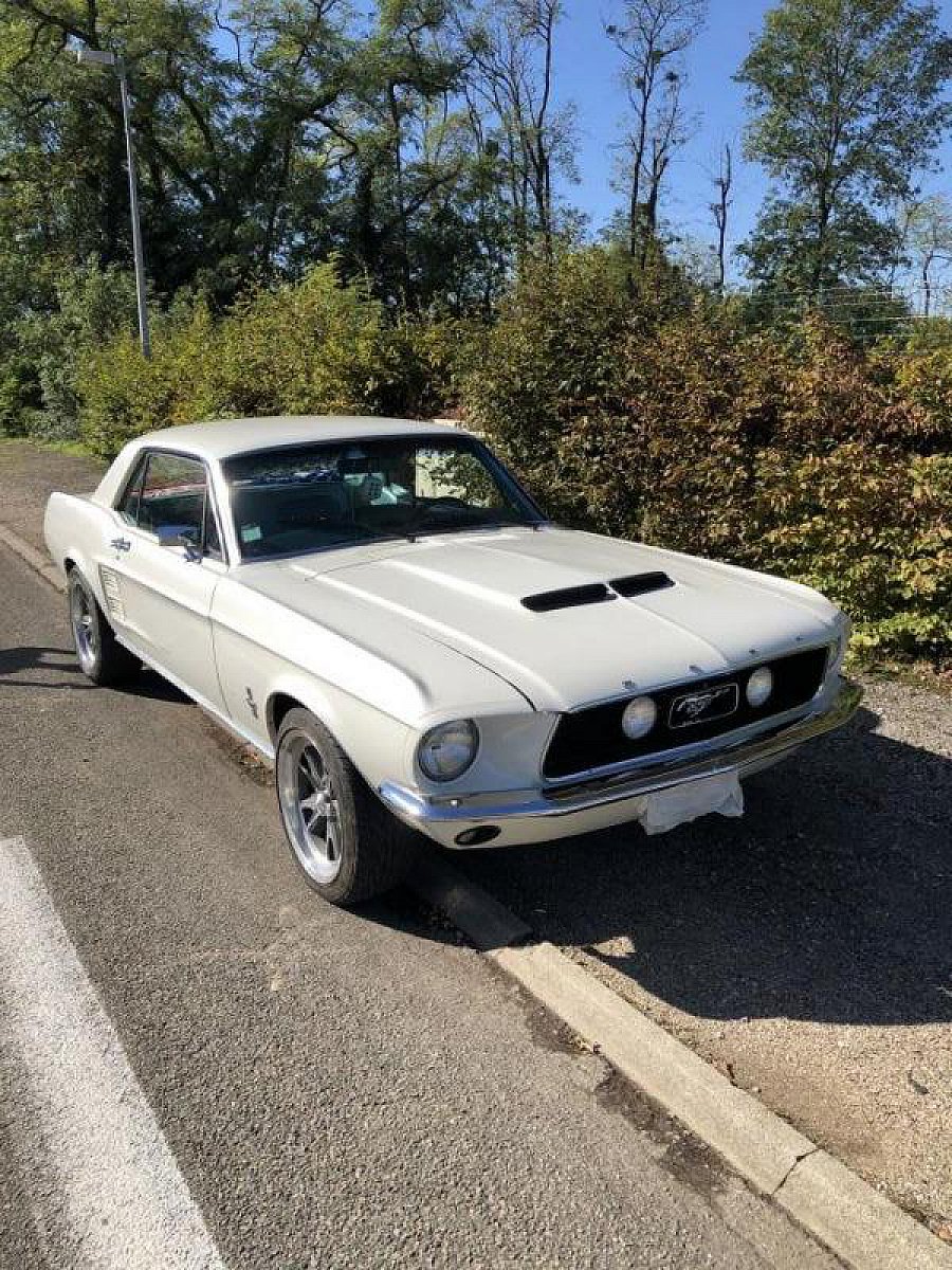 Ford Mustang I 1964 73 4 7l V8 289 Ci Coup 233 Blanc