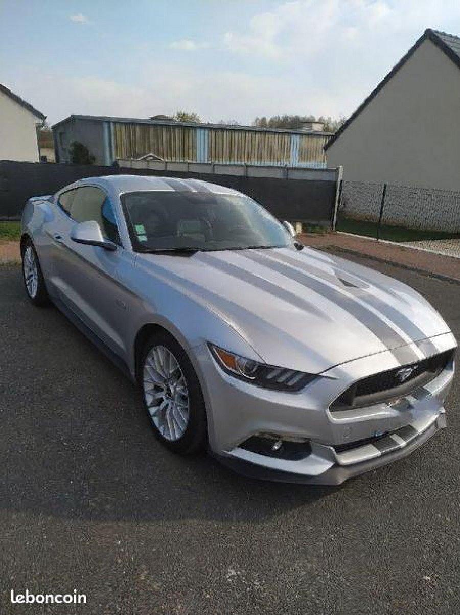 ford coupe occasion on Ford Mustang Mach E Gt 456 Ch Fastback V 8 Coupe Argent Occasion 37 600 57 000 Km Vente De Voiture D Occasion Top S Cars