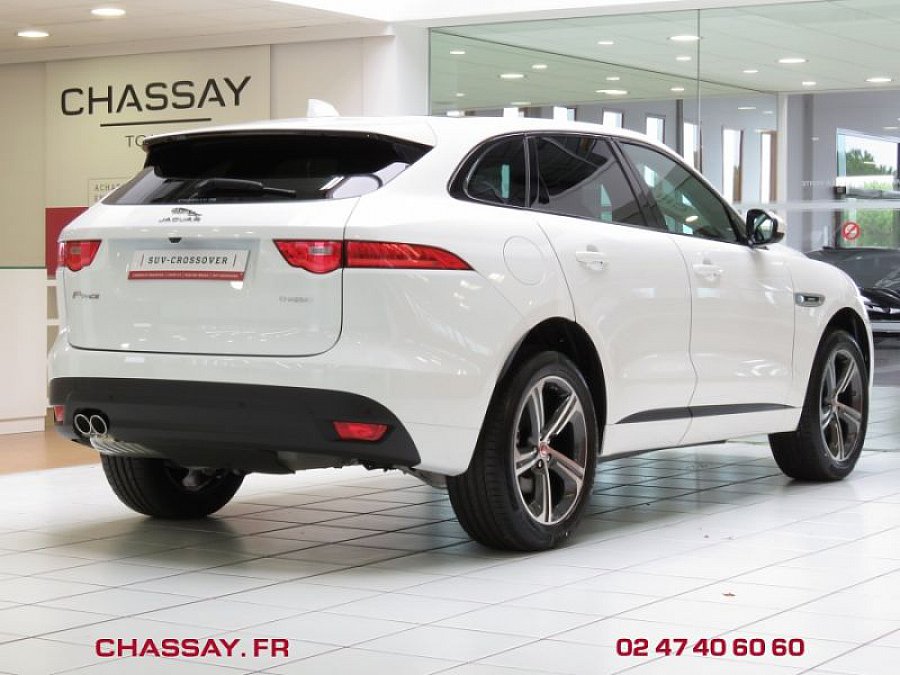  JAGUAR  F PACE 20d AWD 180 ch R Sport SUV  Blanc occasion  