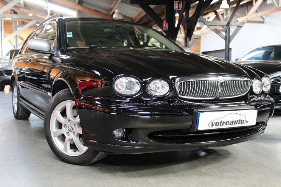  JAGUAR  X TYPE  2 0l Diesel break Noir  occasion 5 800 