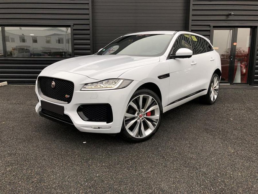  JAGUAR  F PACE 30d AWD 300 ch R SPORT SUV  Blanc occasion  