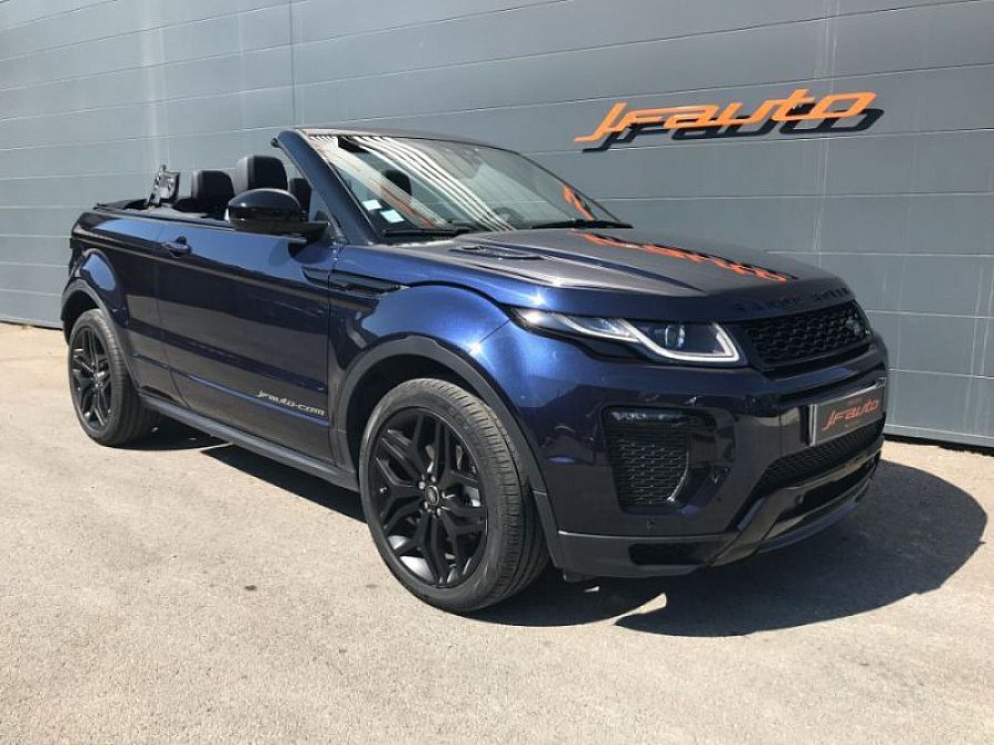 LAND ROVER RANGE ROVER EVOQUE CABRIOLET 2.0 TD4 DYNAMIC cabriolet Bleu ...