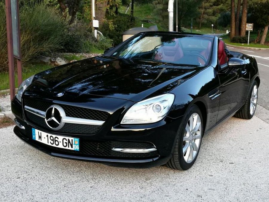 MERCEDES CLASSE SLK R172 350 K BlueEfficiency cabriolet Noir occasion 29 900 € 64 000 km