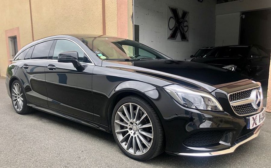 MERCEDES CLASSE CLS Shooting Brake X218 350 CDI BlueEfficiency executive break Noir occasion