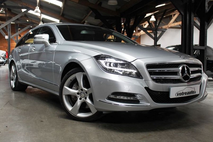 MERCEDES CLASSE CLS Shooting Brake X218 350 CDI BlueEfficiency break Gris occasion 29 900