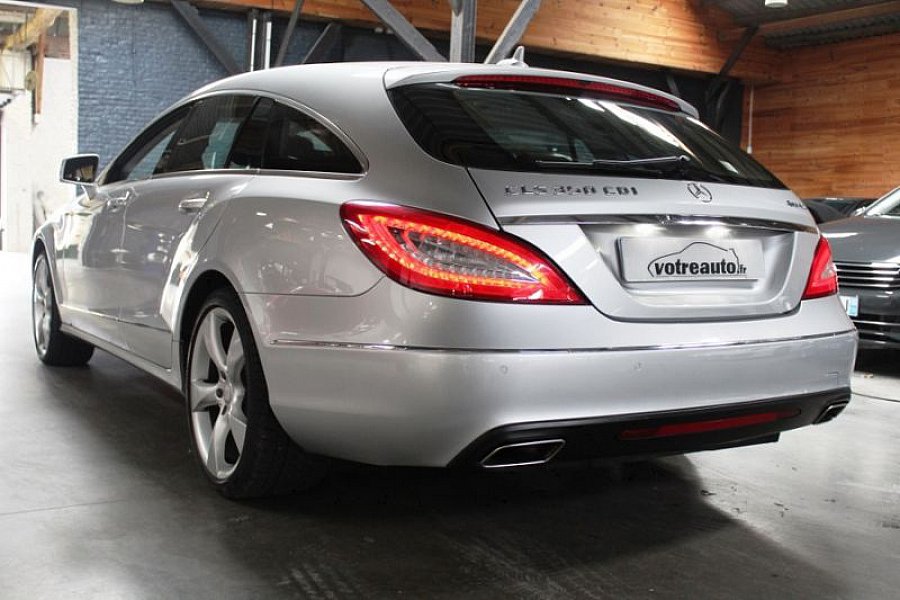 MERCEDES CLASSE CLS Shooting Brake X218 350 CDI BlueEfficiency break Gris occasion 29 900