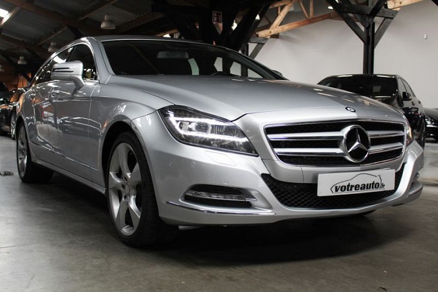 MERCEDES CLASSE CLS Shooting Brake X218 350 CDI BlueEfficiency break Gris occasion 29 900