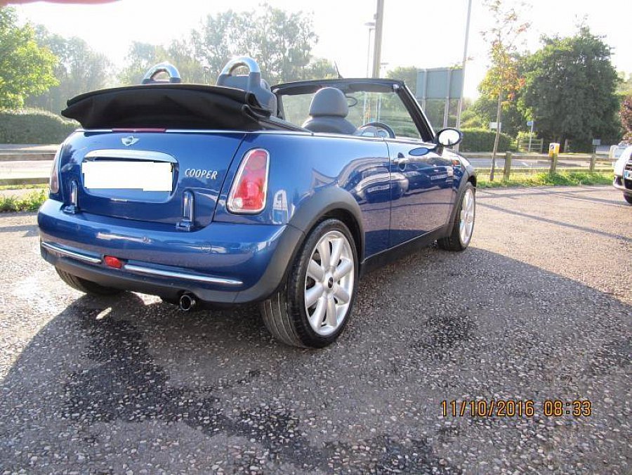 Mini Cabriolet R52 Cooper Conduite à Droite Cabriolet Bleu Occasion
