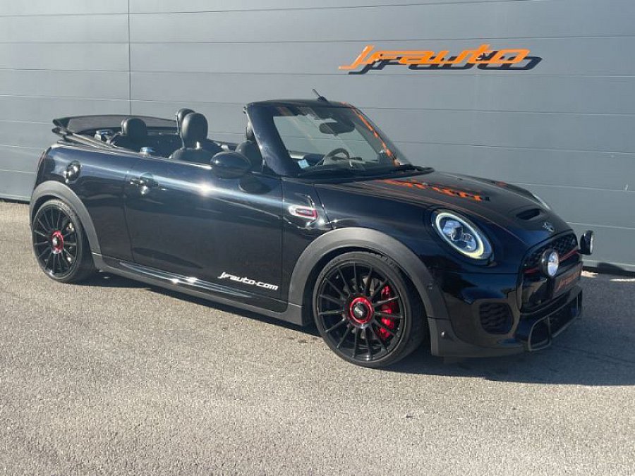 MINI CABRIOLET F57 John Cooper Works cabriolet Noir occasion - 32 500 €, 27 152 km