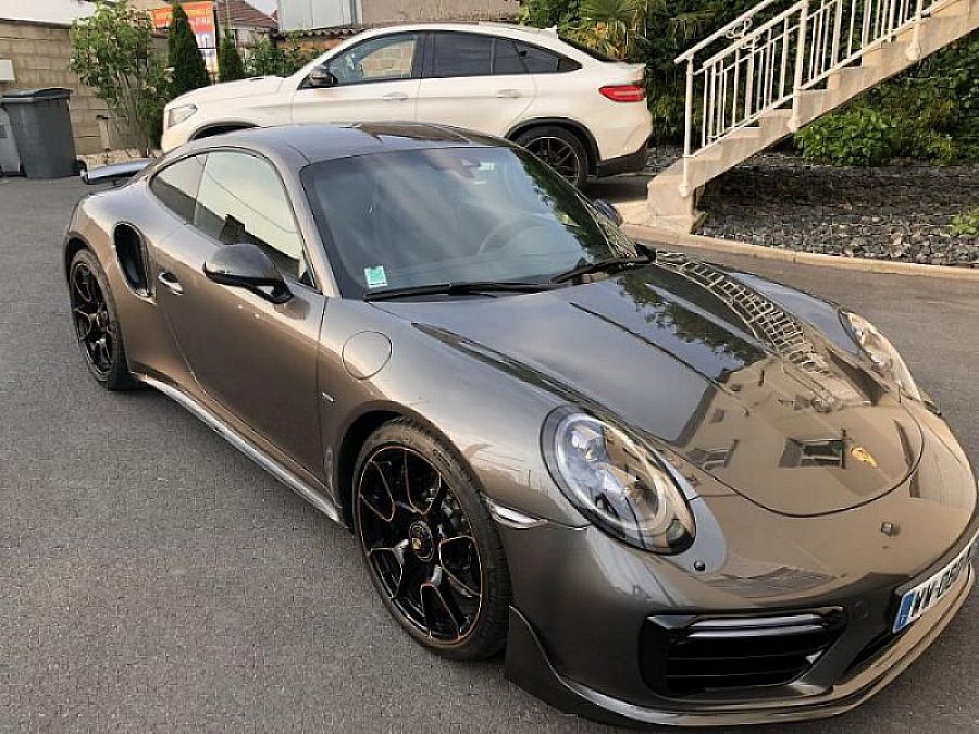 PORSCHE 911 991 Turbo S Exclusive Series 3.8 607 ch coupé Gris occasion