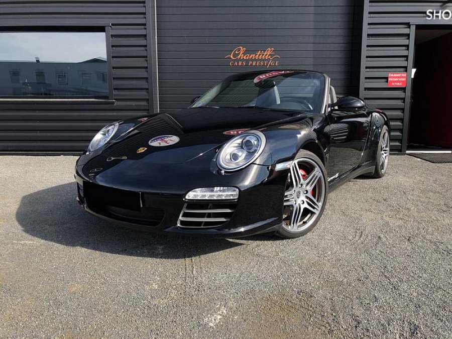 PORSCHE 911 997 Carrera 4S 3.8i 385 ch cabriolet Noir occasion - 77 000 ...