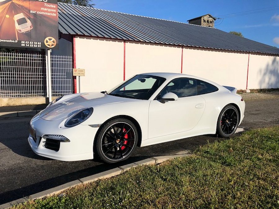 PORSCHE 911 991 Carrera 4S 3.0 420 ch coupé Blanc occasion 86 900