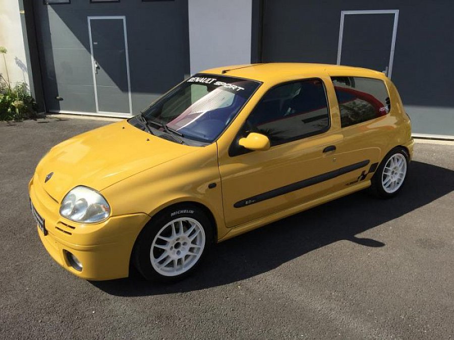 RENAULT CLIO II RS 2.0i 172ch cup citadine Jaune occasion 9 500