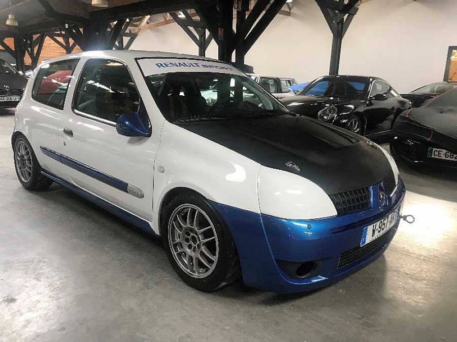 RENAULT CLIO II RS 2.0i 182ch trackday compétition Blanc