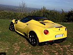 ALFA ROMEO 4C 1750 Tbi 240ch Spider Standard Edition cabriolet Jaune occasion - 62 900 €, 3 800 km