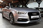 AUDI A3 III (8V) 2.0 TDI 150 ch S LINE S TRONIC cabriolet Gris occasion - 24 800 €, 64 990 km