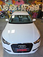 AUDI A6 AVANT C7 2.0 TDI 177 ch ambition luxe break Blanc occasion - 14 990 €, 163 000 km