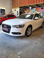 AUDI A6 AVANT C7 2.0 TDI 177 ch ambition luxe break Blanc occasion - 14 990 €, 163 000 km
