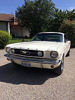 FORD MUSTANG I (1964-73) 4.7L V8 (289 ci) Pack luxe coupé Blanc occasion - 52 000 €, 15 000 km