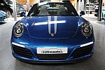 PORSCHE 911 991 Targa 4S 3.0 420 ch cabriolet Bleu occasion - 153 900 €, 20 800 km