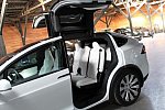 TESLA MODEL X Performance Ludicrous SUV Blanc occasion - 98 900 €, 15 500 km