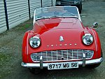 TRIUMPH TR3 A 2.0L 100ch cabriolet Rouge occasion - 36 000 €, 50 000 km